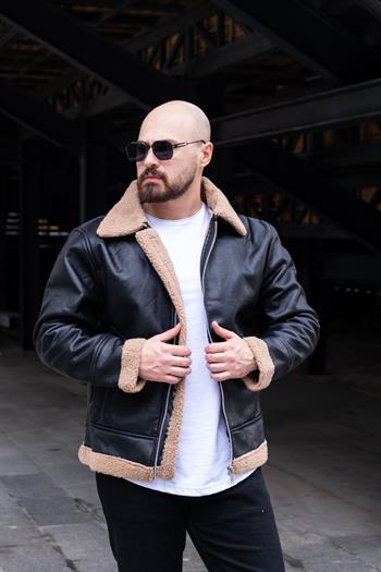 İçi Kürklü Deri Mont (MRCSKR05)