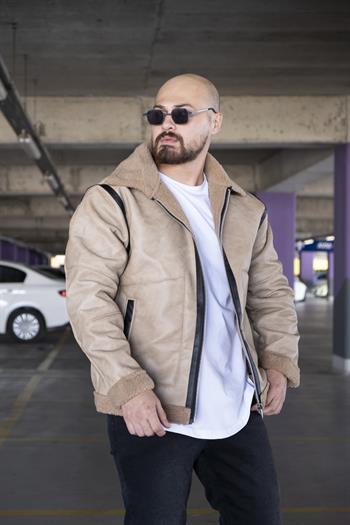 İçi Kürklü Deri Mont (MTKA04)