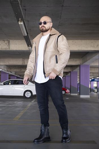 İçi Kürklü Deri Mont (MTKA04)