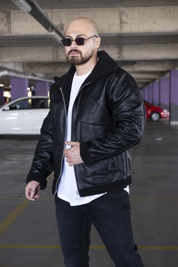 İçi Kürklü Deri Mont (MTSS04)