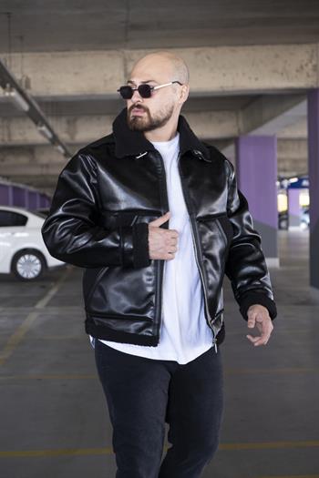 İçi Kürklü Deri Mont (MTSS05)