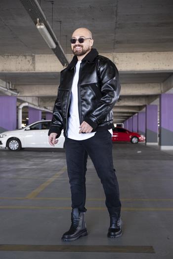 İçi Kürklü Deri Mont (MTSS05)