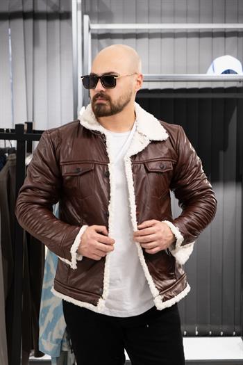 İçi Kürklü Mont (SRM-ACIKAHVE-BEY)