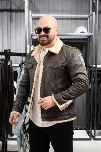 İçi Kürklü Mont (SRM-HAKİ-KR)