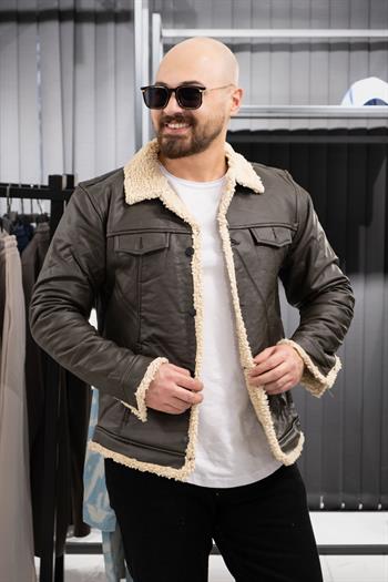 İçi Kürklü Mont (SRM-HAKİ-KR)