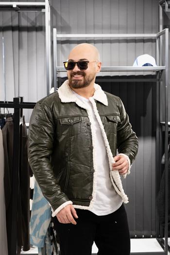 İçi Kürklü Mont (SRM-HAKİ-BEY.)