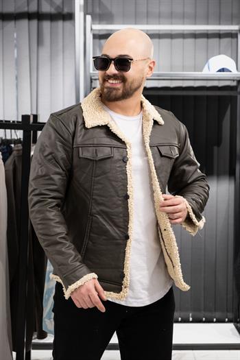 İçi Kürklü Mont (SRM-HAKİ-KR)