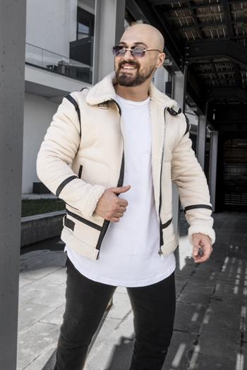 İçi Kürklü Nubuk Deri Mont (MTB07)