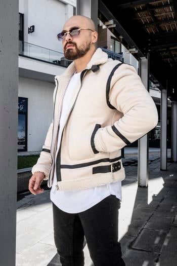 İçi Kürklü Nubuk Deri Mont (MTB07)