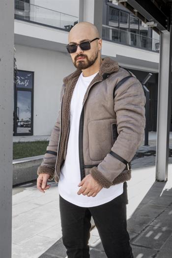 İçi Kürklü Nubuk Deri Mont (MTG07)