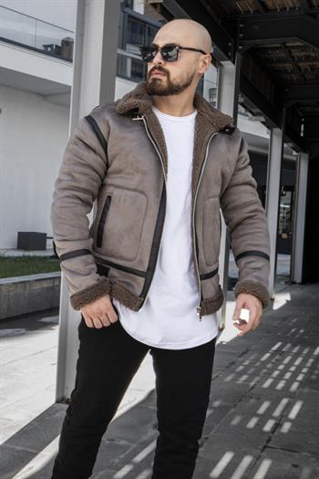 İçi Kürklü Nubuk Deri Mont (MTG07)