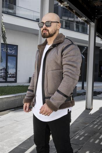 İçi Kürklü Nubuk Deri Mont (MTG07)