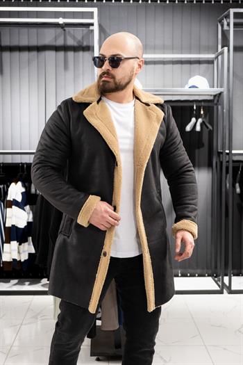 İçi Kürklü Nubuk Kaban (KSS02)