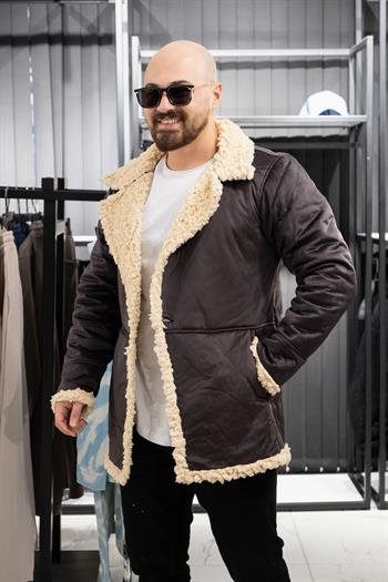 İçi Kürklü Nubuk Kaban (SRK-FÜME)