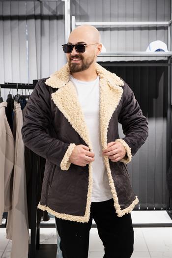 İçi Kürklü Nubuk Kaban (SRK-FÜME)