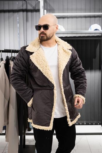 İçi Kürklü Nubuk Kaban (SRK-FÜME)
