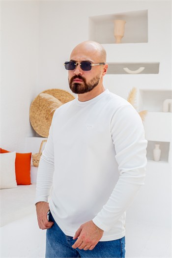 İçi Pamuklu Regular Fit Sweatshirt (SVTB58)