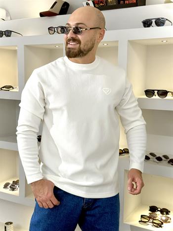 İçi Pamuklu Regular Fit Sweatshirt (SVTB58)