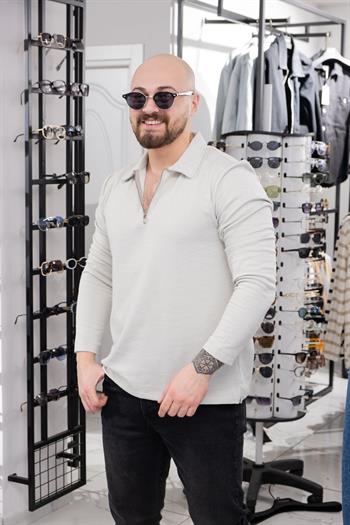 İçi Polarlı Polo Yaka Sweat (K-SWTG29)