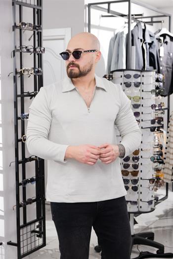 İçi Polarlı Polo Yaka Sweat (K-SWTG29)