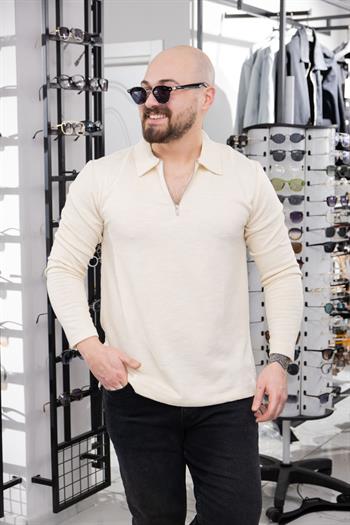 İçi Polarlı Polo Yaka Sweat (K-SWTK29)