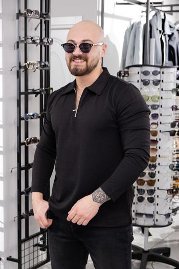 İçi Polarlı Polo Yaka Sweat (K-SWTS29)