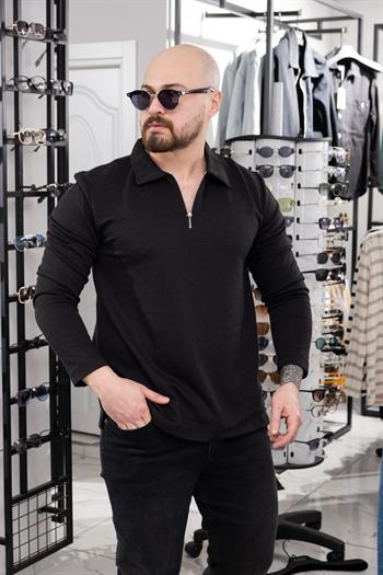 İçi Polarlı Polo Yaka Sweat (K-SWTS29)