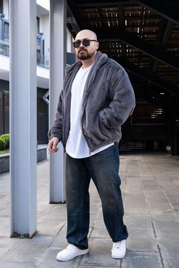 İthal Kumaş Peluş Ceket (MEVG28)