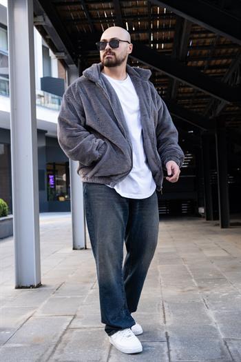 İthal Kumaş Peluş Ceket (MEVG28)