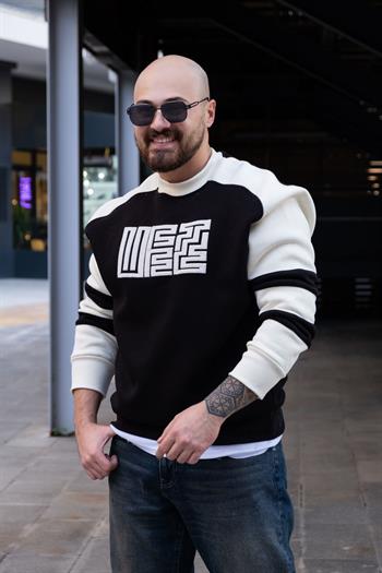 Kabartma Baskı Detaylı Sweatshirt (SVTS32)