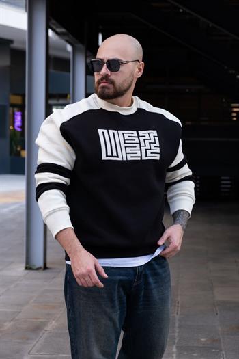 Kabartma Baskı Detaylı Sweatshirt (SVTS32)