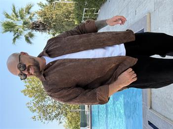 Kadife Kumaş Rahat Kalıp Gömlek (GMKA44)