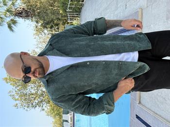 Kadife Kumaş Rahat Kalıp Gömlek (GMY44)