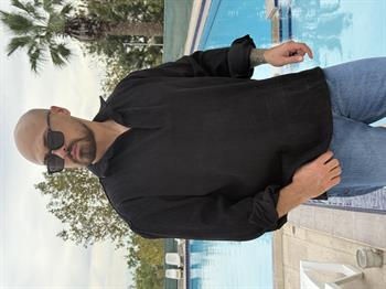 Kadife Polo Yaka Oversize Sweatshirt (SVTS46)