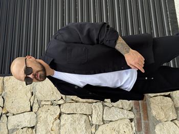 Kalın Gabardin Kumaş Gömlek/Jogger Takım (TKS20)