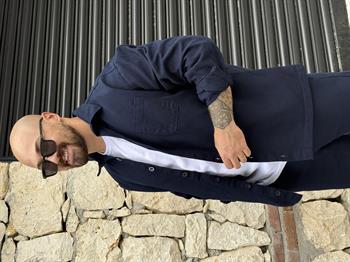 Kalın Gabardin Kumaş Gömlek/Jogger Takım (TKL20)