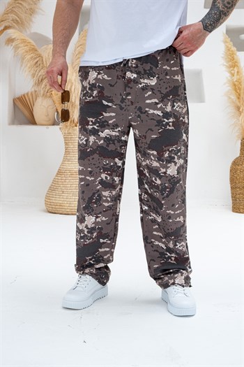 Kamuflaj Desen Keten Jogger Pantolon (JGM53)