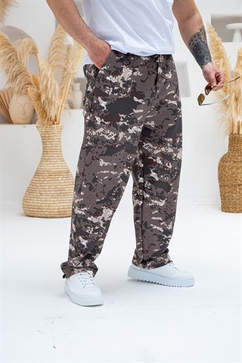 Kamuflaj Desen Keten Jogger Pantolon (JGM53)