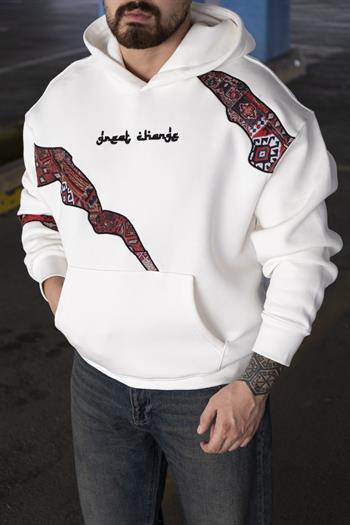 Kapüşonlu Oversize Sweatshirt (SVTB03)