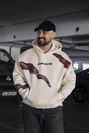 Kapüşonlu Oversize Sweatshirt (SVTK03)