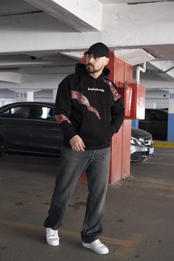 Kapüşonlu Oversize Sweatshirt (SVTS03)