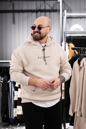 Kapüşonlu Şardonlu Sweatshirt (K-SWTAK4)