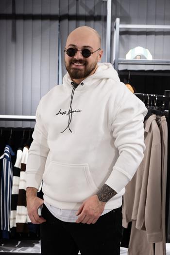 Kapüşonlu Şardonlu Sweatshirt (K-SWTB4)