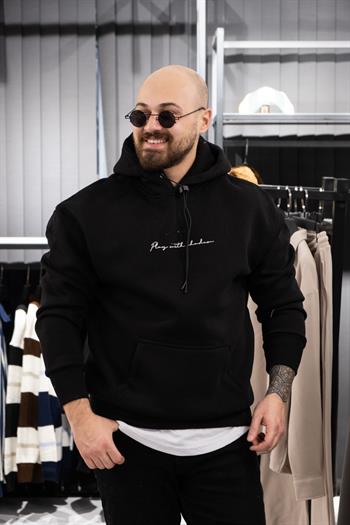 Kapüşonlu Şardonlu Sweatshirt (K-SWTS4)