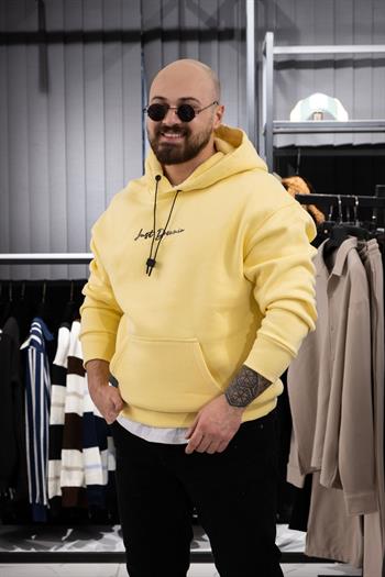 Kapüşonlu Şardonlu Sweatshirt (K-SWTSA4)