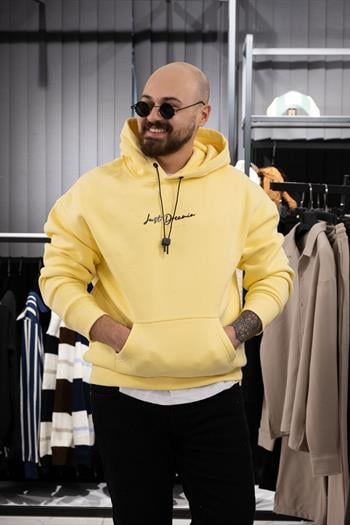 Kapüşonlu Şardonlu Sweatshirt (K-SWTSA4)
