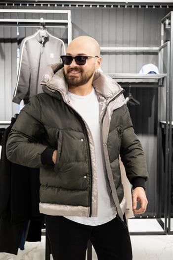 Kapüşonlu Şişme Mont (İGY04)