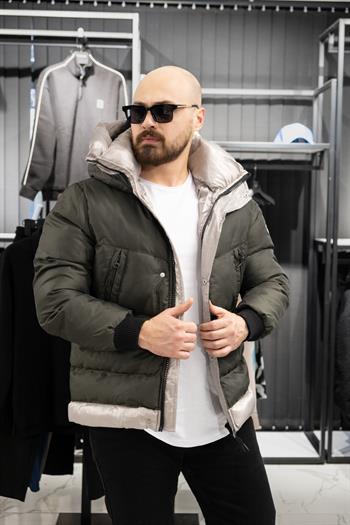 Kapüşonlu Şişme Mont (İGY04)