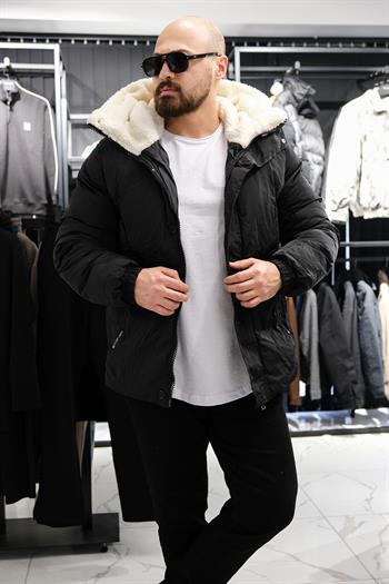 Kapüşonlu Şişme Mont (MRCS13)