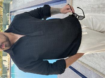 Kaşe Kumaş Rahat Kalıp  Sweatshirt (SVTS41)